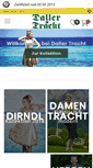 Mobile Screenshot of daller-tracht.de